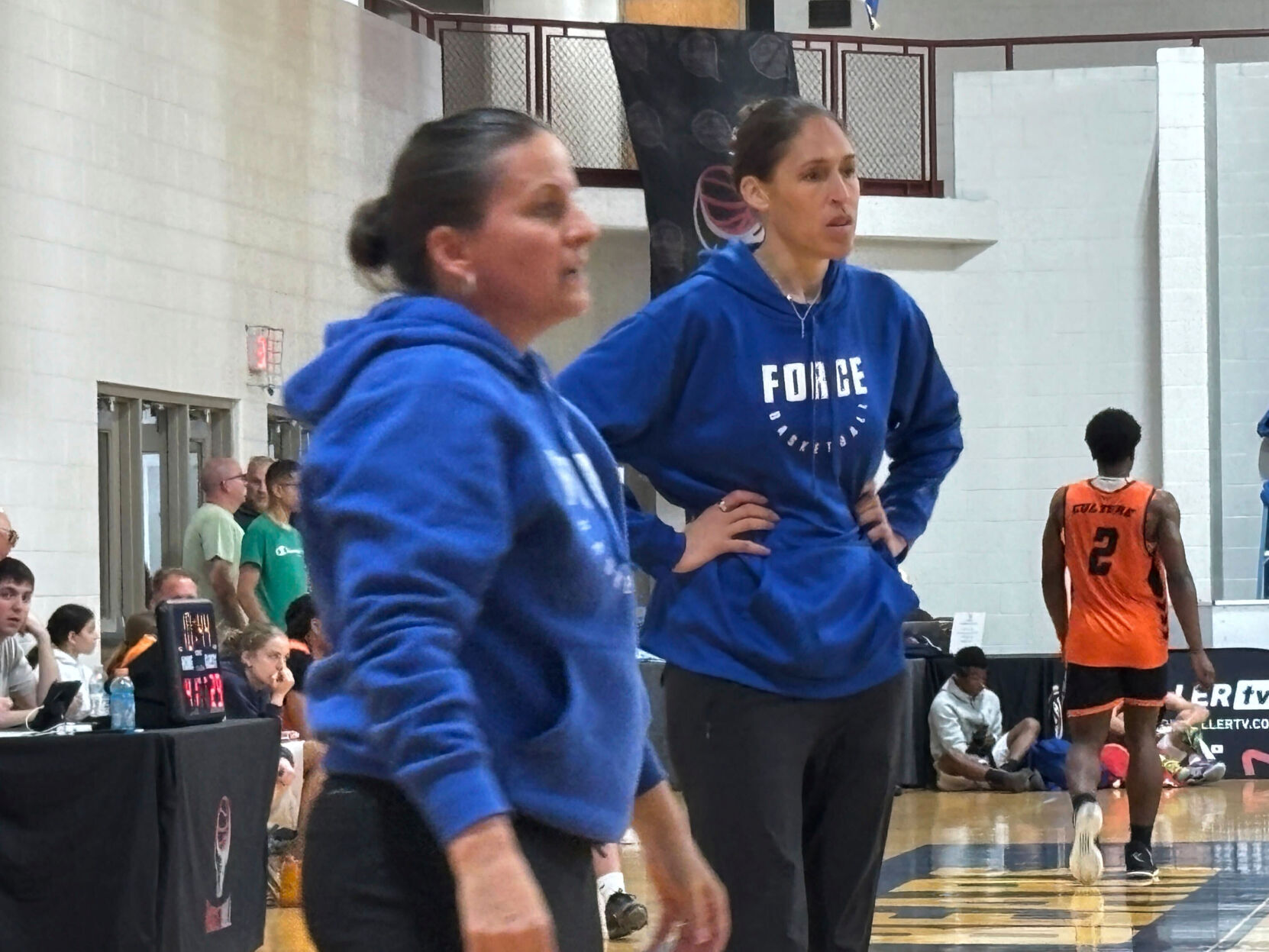 Coaching Their Kids Basketball